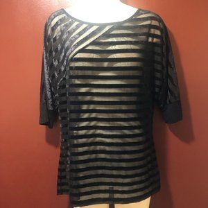 Bat wing sleeves velvet  top